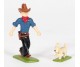 Tintin Cow Boy et Milou